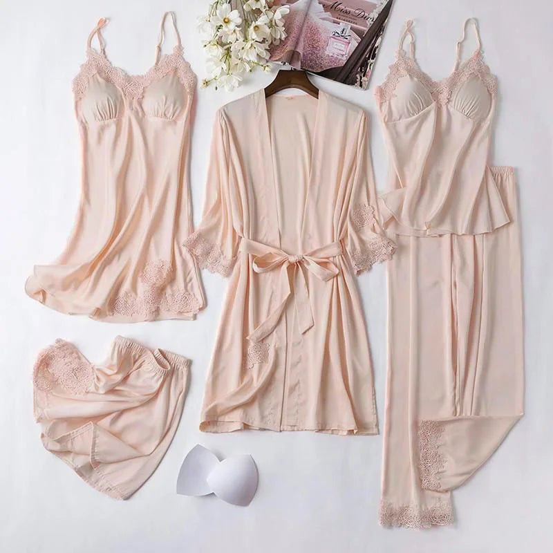 Silky Satin Pajama Set - brand - ai - accelerator - ldbse