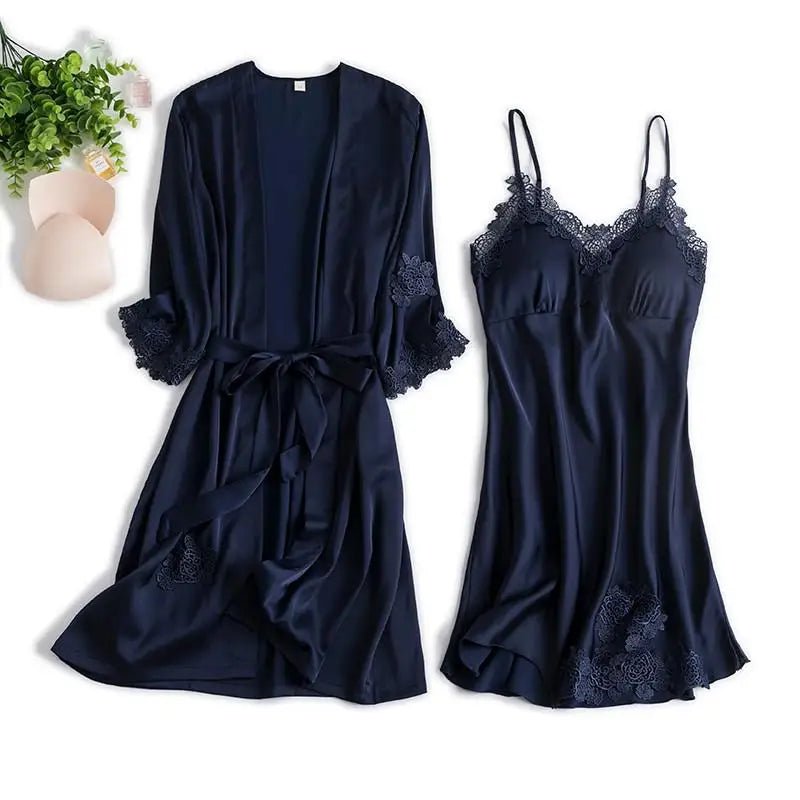 Silky Satin Pajama Set - brand - ai - accelerator - ldbse