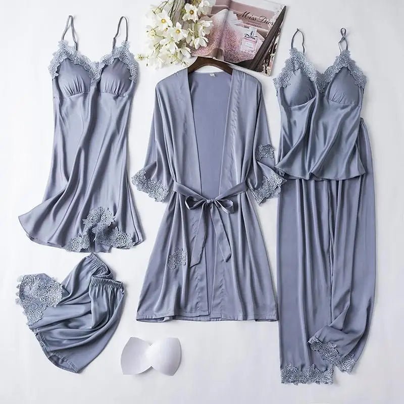 Silky Satin Pajama Set - brand - ai - accelerator - ldbse