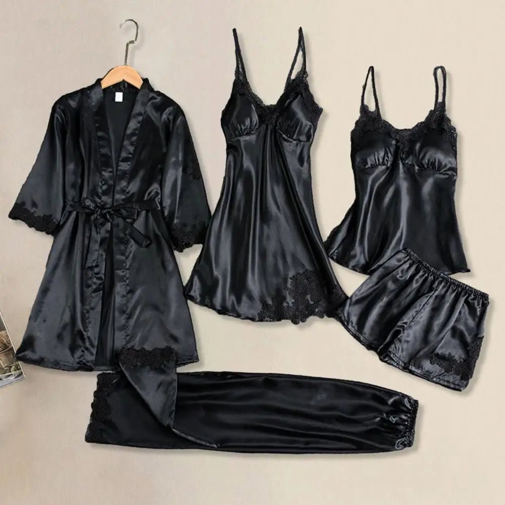 Silky Satin Pajama Set - brand - ai - accelerator - ldbse