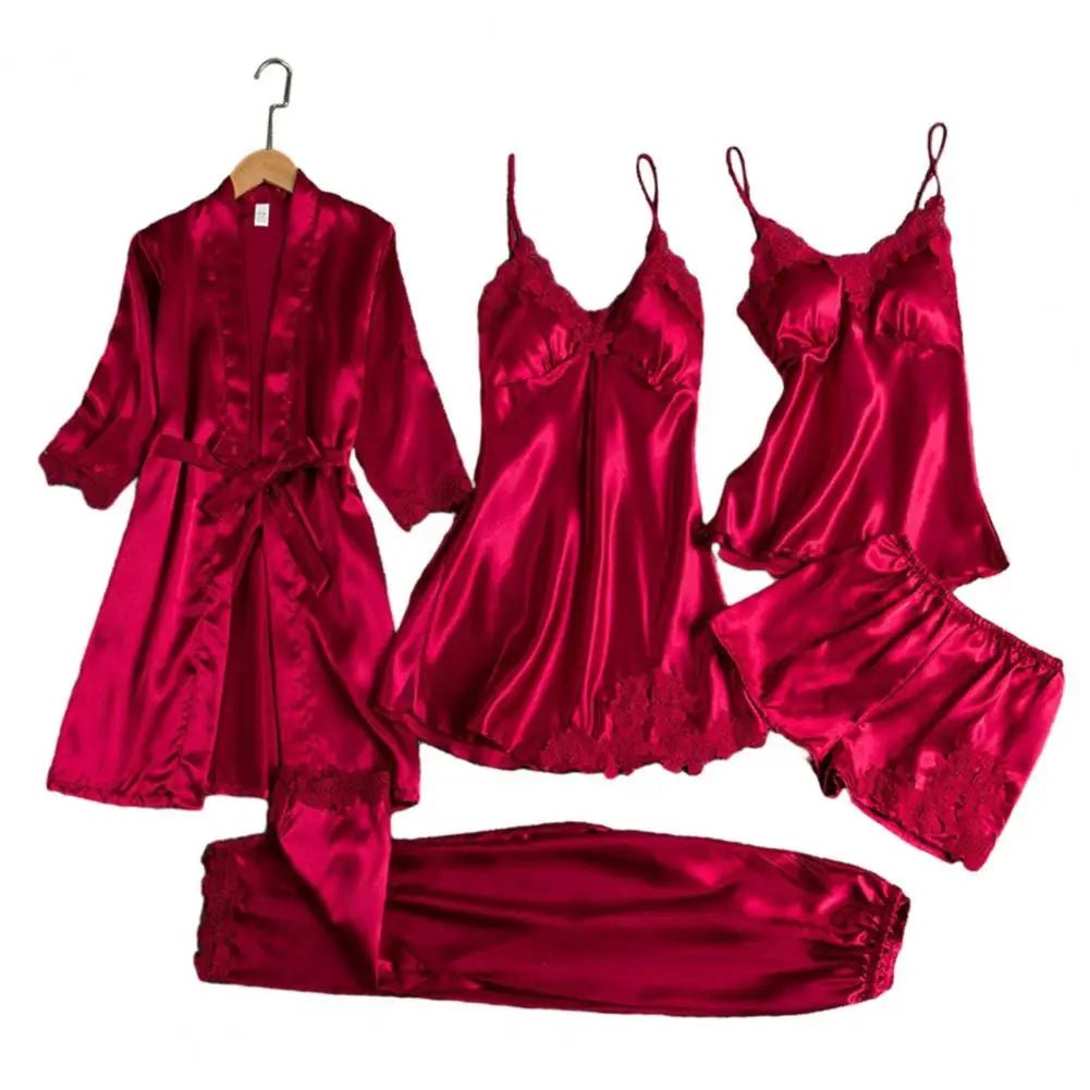 Silky Satin Pajama Set - brand - ai - accelerator - ldbse