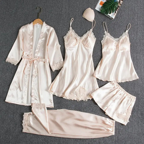 Silky Satin Pajama Set - brand - ai - accelerator - ldbse