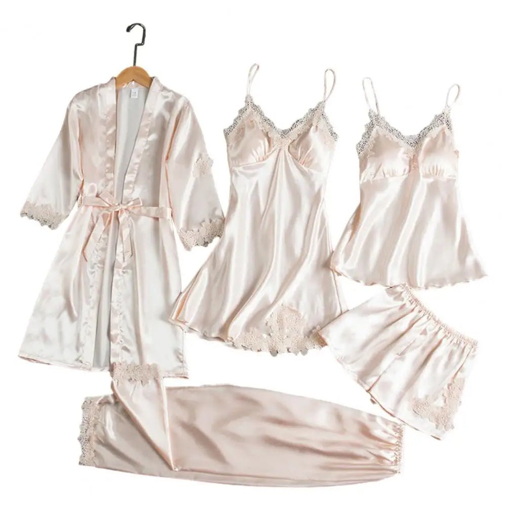 Silky Satin Pajama Set - brand - ai - accelerator - ldbse