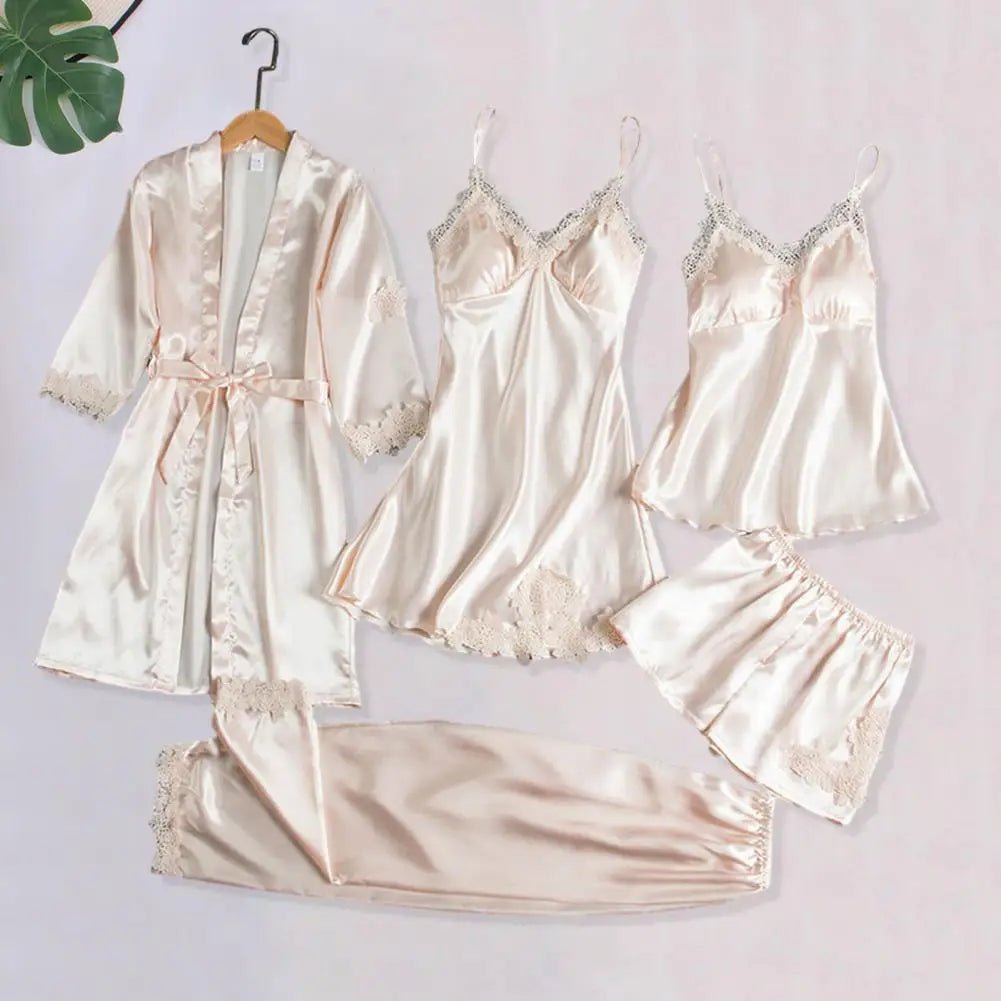 Silky Satin Pajama Set - brand - ai - accelerator - ldbse