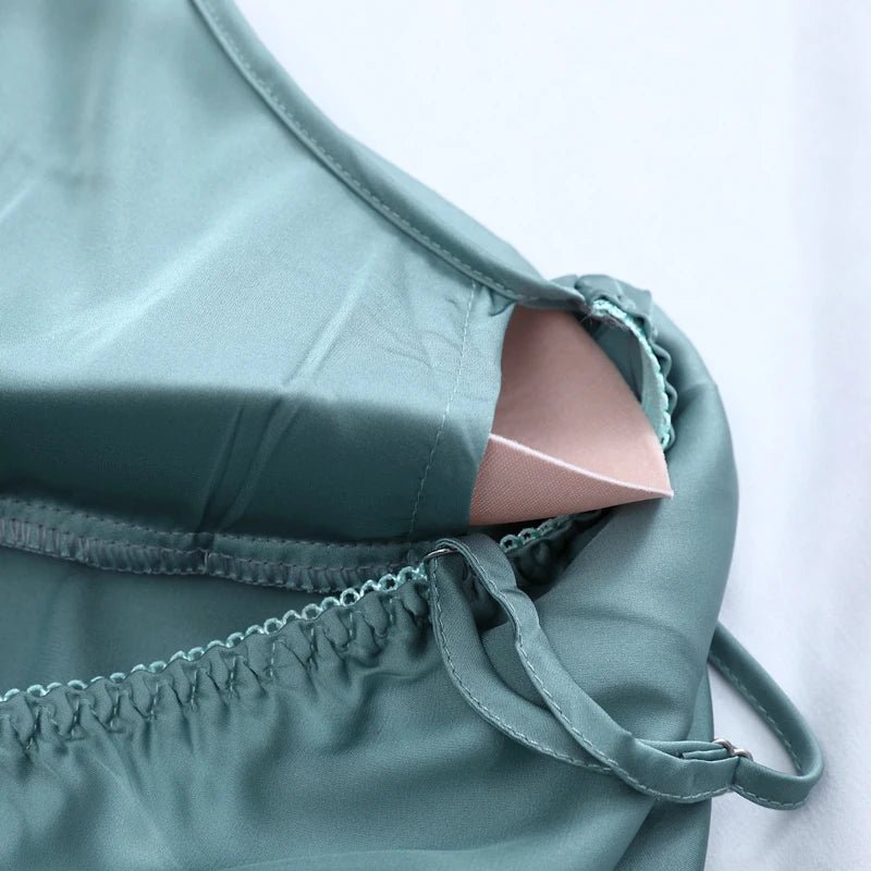 Silky Satin Pajama Set - brand - ai - accelerator - ldbse