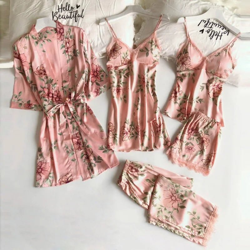 Silky Satin Pajama Set - brand - ai - accelerator - ldbse