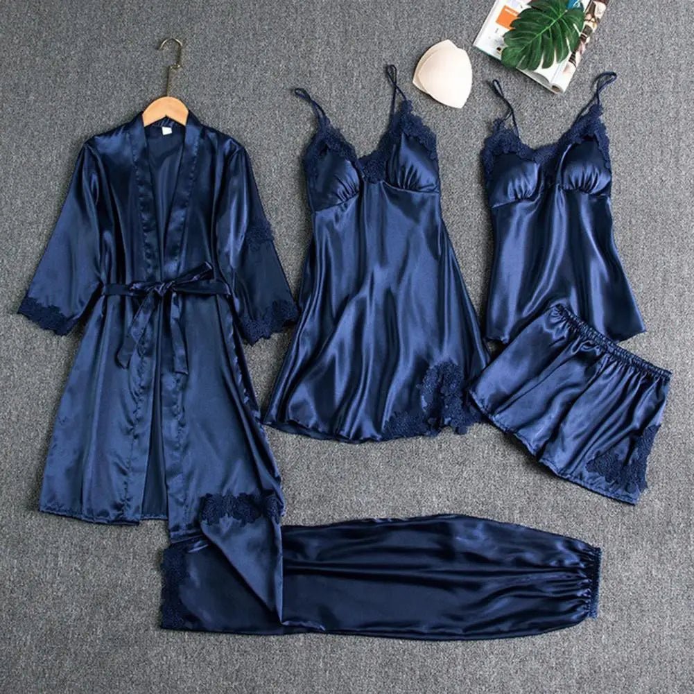 Silky Satin Pajama Set - brand - ai - accelerator - ldbse