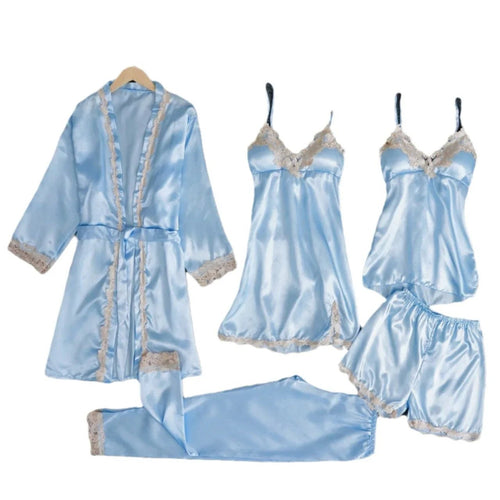 Silky Satin Pajama Set - brand - ai - accelerator - ldbse