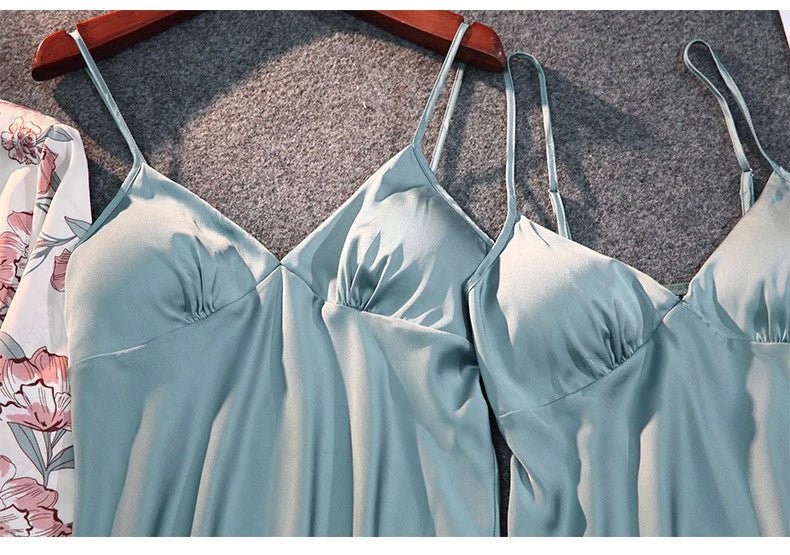 Silky Satin Pajama Set - brand - ai - accelerator - ldbse