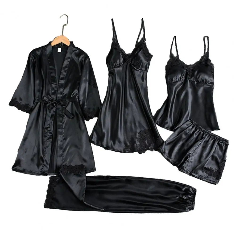 Silky Satin Pajama Set - brand - ai - accelerator - ldbse