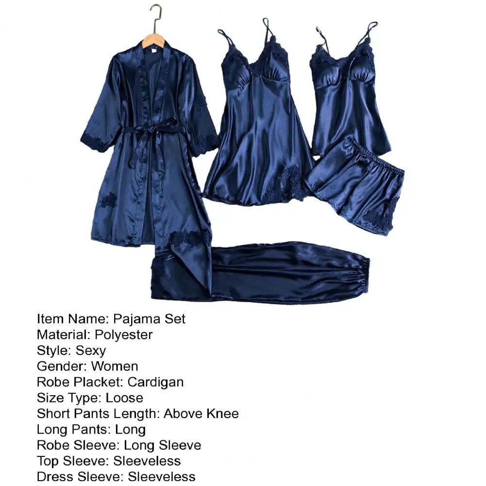 Silky Satin Pajama Set - brand - ai - accelerator - ldbse